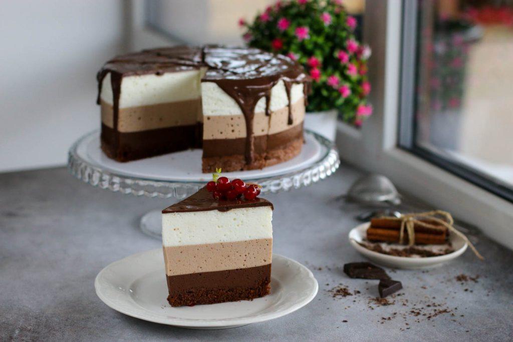 Торт три шоколада рецепт в домашних условиях по шагово с фото