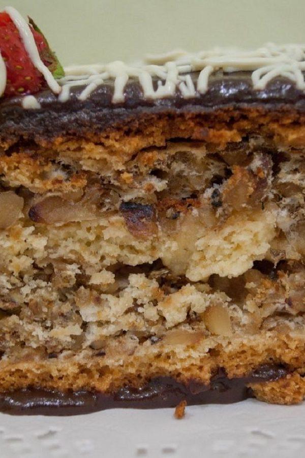 Торт «Сникерс»: пошаговый рецепт