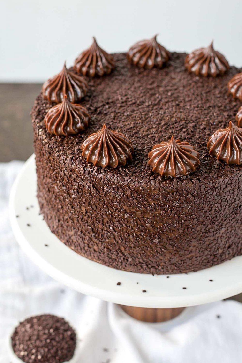 Торт Трюфель шоколадный - рецепт с фото пошагово