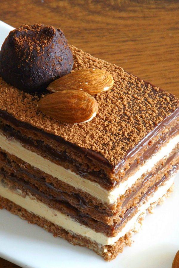 торт из печенья простой рецепт