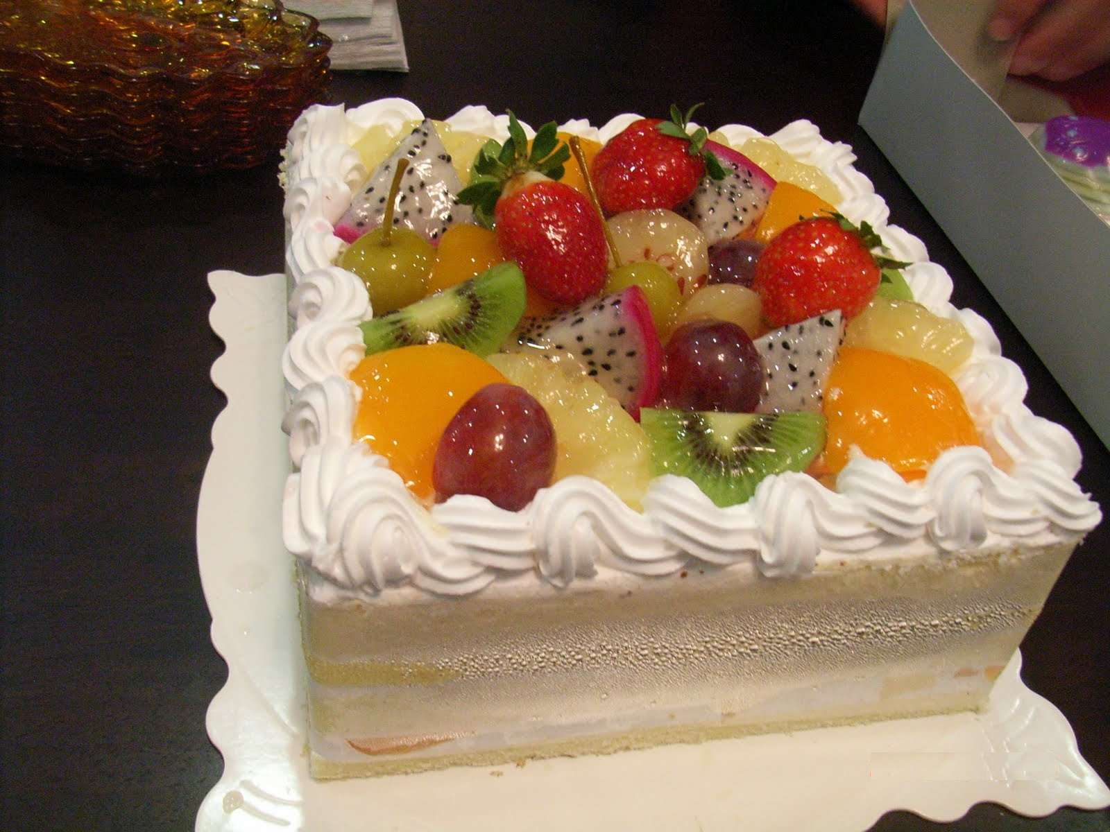 Бисквитный торт с желе и фруктами - рецепт с фото на баштрен.рф
