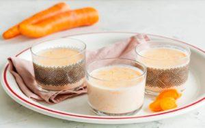 молочно-морковный кисель