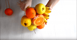 букет из фруктов мастер класс - шаг 17