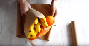 букет из фруктов мастер класс - шаг 20