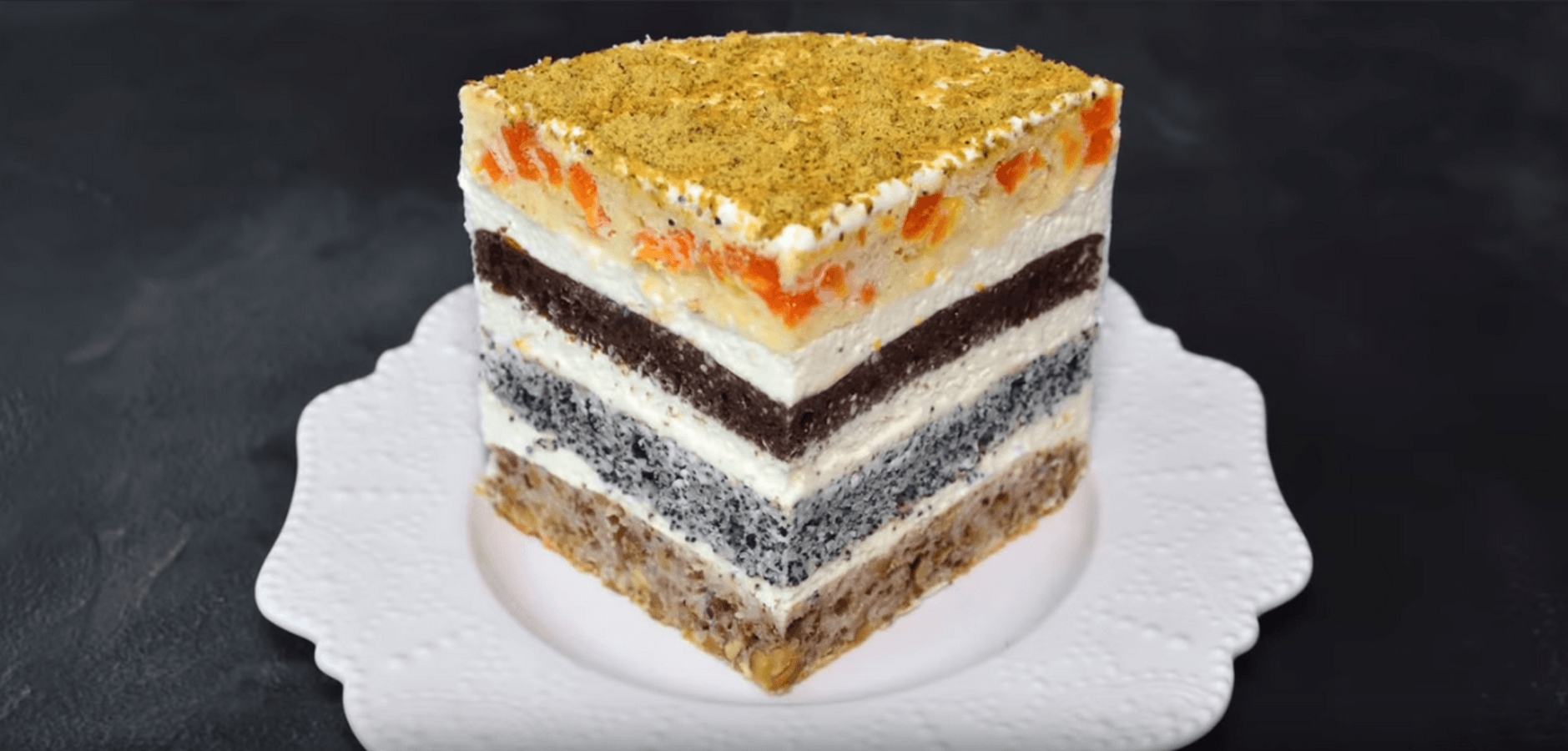 Рецепты тортов сметанник с маком
