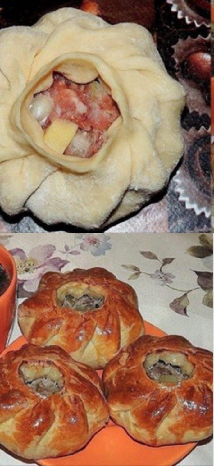 Татарский пирог с мясом и картофелем, пошаговый рецепт на ккал, фото, ингредиенты - Едим Дома
